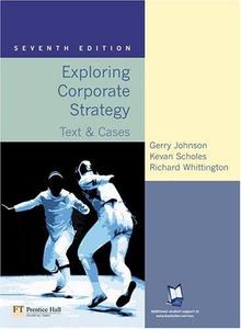 Exploring Corporate Strategy Text & Cases