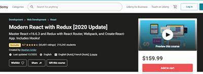 Modern React with Redux [Update 12/2020 ]