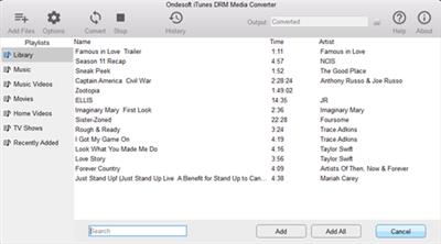 Ondesoft iTunes DRM Media Converter 1.5.3 