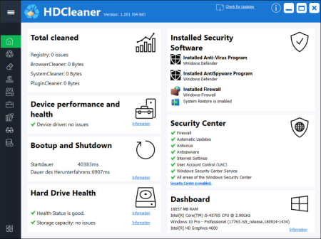 HDCleaner 1.320 Multilingual
