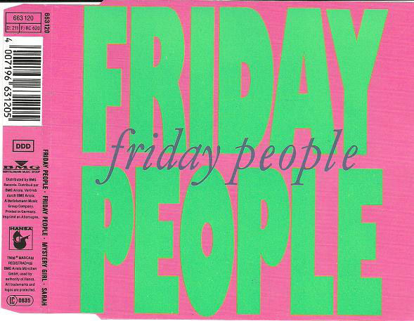 Friday People  - Friday People (1990) (LOSSLESS)