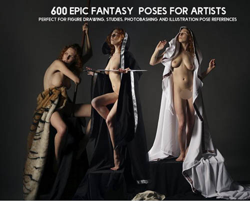 Epic Female Fantasy Pose Reference Pictures