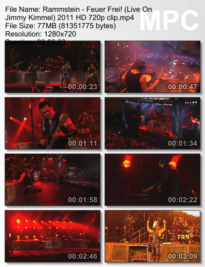 Rammstein - Feuer Frei! 2011 (Live)