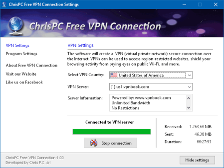 ChrisPC Free VPN Connection 2.12.19