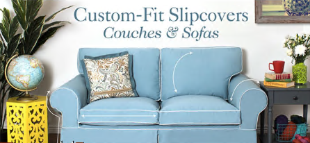 Custom-Fit Slipcovers: Couches & Sofas