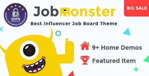 ThemeForest - Jobmonster v4.6.7.2 - Job Board WordPress Theme - 10965446