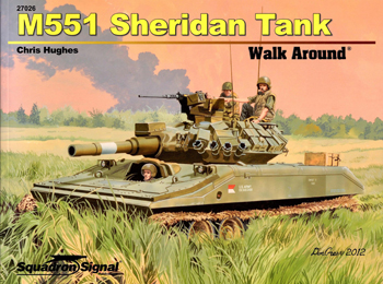 M551 Sheridan Tank Walk Around (Squadron Signal 5726)