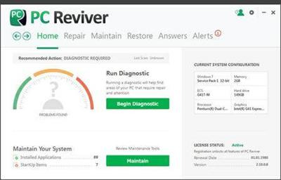 ReviverSoft PC Reviver 3.12.0.44 Multilingual