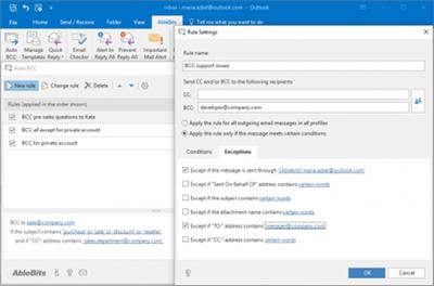 AbleBits Add-ins Collection for Outlook 2019.1.581.1025