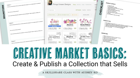 Creative Market Basics: Create & Publish a Collection that Sells