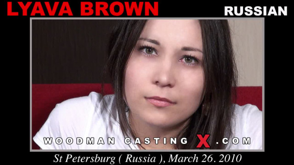 Постер:Lyava Brown - Woodman Casting X 123 (2020) SiteRip
