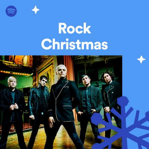 95 Tracks Rock Christmas Playlist Spotify (2020)