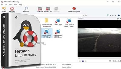 Hetman Linux Recovery 1.2 Unlimited / Commercial / Office / Home Multilingual