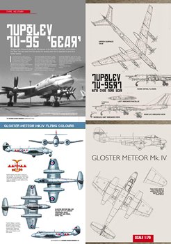 Flying Scale Models 2020 (11 months): Scale Drawings, Article and Colors