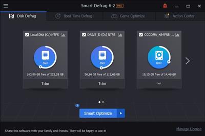 IObit Smart Defrag Pro v6.6.5.19 Multilingual