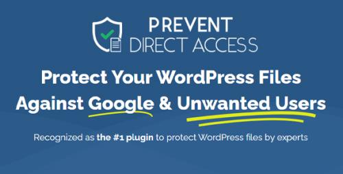 Prevent Direct Access Gold v3.2.0 + Extensions - Protect Your WordPress Files - NULLED