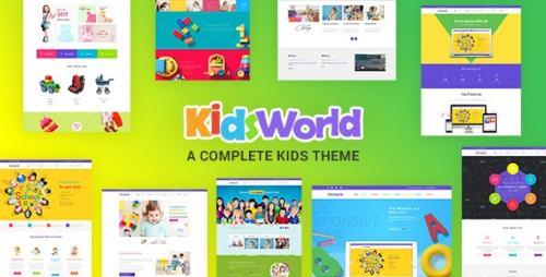 ThemeForest - Children WordPress Theme - Kids Heaven v2.7 - 19646988