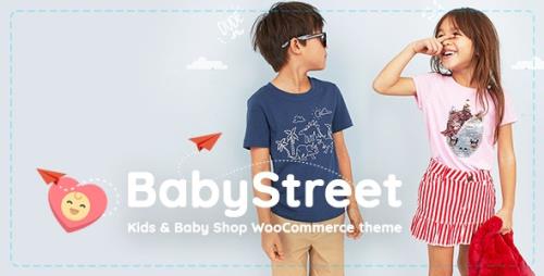 ThemeForest - BabyStreet v1.3.9 - WooCommerce Theme for Kids Toys and Clothes Shops - 23461786