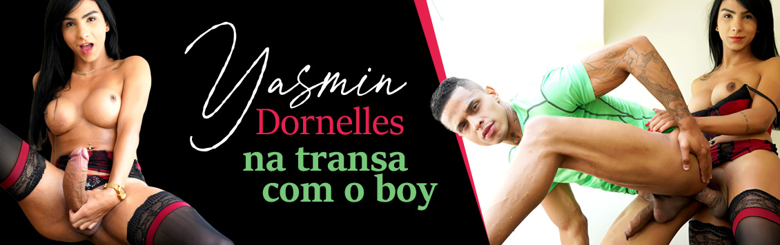 Yasmim Dornelles - Travesti Rasgando Cu Do Macho Na Banheira