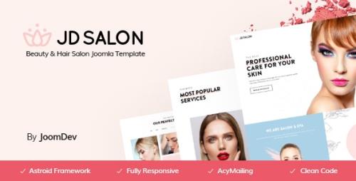 ThemeForest - JD Salon v1.1 - Joomla Template for Beauty, Spa & Hair Salon - 24524906