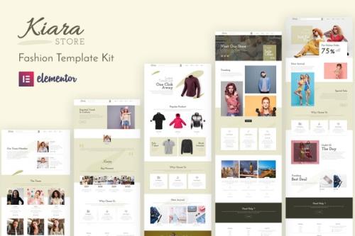 ThemeForest - Kiara v1.0.2 - Fashion Elementor Template Kit - 29831740