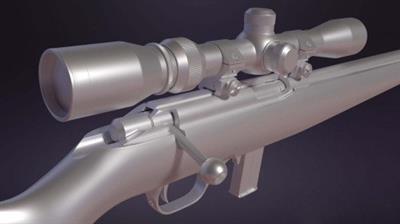 Gumroad - Hard Surface Gun Modeling in Blender