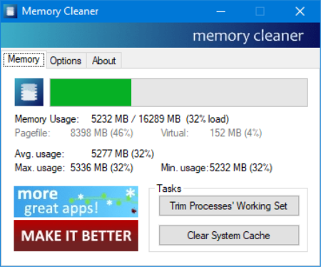 Memory Cleaner 2.70