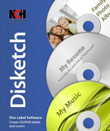 NCH Disketch Disc Label v6.21