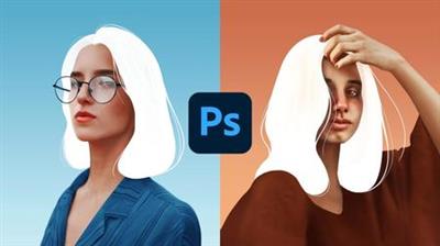 Skillshare - White Hair Portrait Effect (Adobe Photoshop)