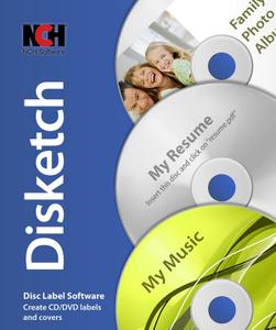 NCH Disketch Disc Label 6.21