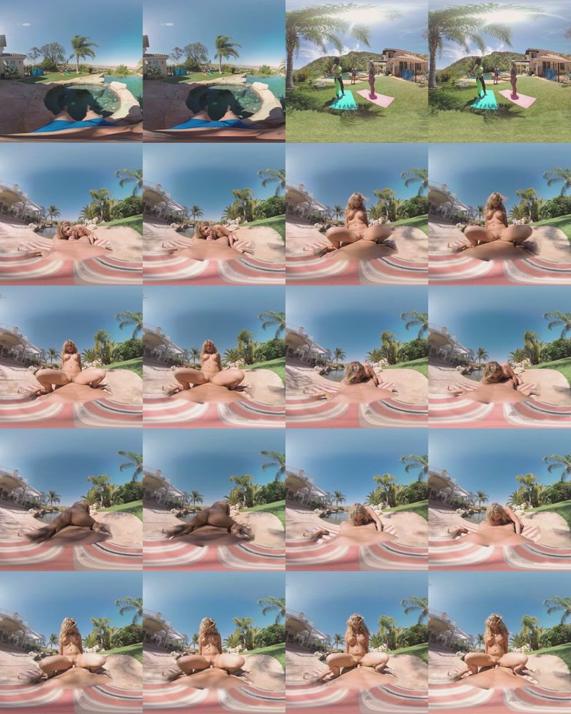 VRHush: Aubrey Addams (No Time For Yoga POV) [Oculus Rift, Vive | SideBySide] [1680p]
