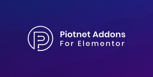 Piotnet Addons For Elementor Pro v6.3.43 - NULLED