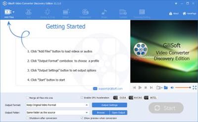 GiliSoft Video Converter Discovery Edition 11.1