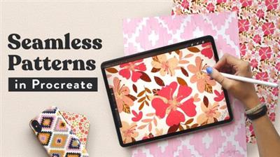 Skillshare - Drawing Seamless Patterns in Procreate + Professional Surface Design Tips