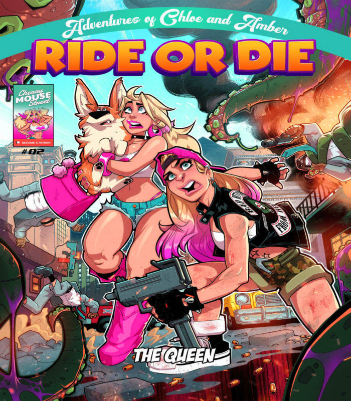 (Big Lips) Cherry Mouse Street - Ride or Die 2 Full Color