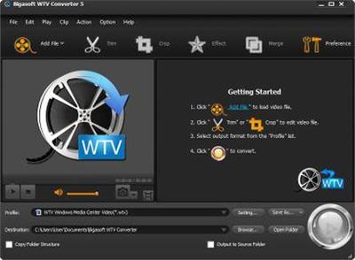 Bigasoft WTV Converter 5.5.0.7676 Multilingual Portable