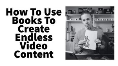 Skillshare - How To Use Books For Endless Video Content & To Start a YouTube Channel Today