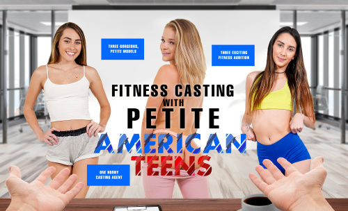 Fitness Casting with Petite American Teens by LifeSelector