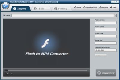 ThunderSoft Flash to MP4 Converter 4.3.0 Portable