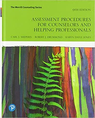 Assessment Procedures for Counselors and Helping Professionals Ed 9