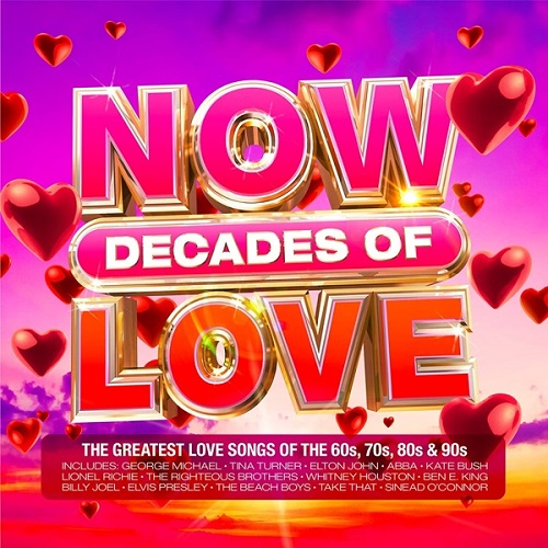 NOW Decades Of Love (4CD) (2021)