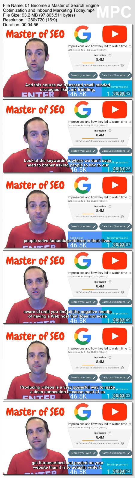 Master SEO & Inbound Marketing on Google & YouTube Search with Videos