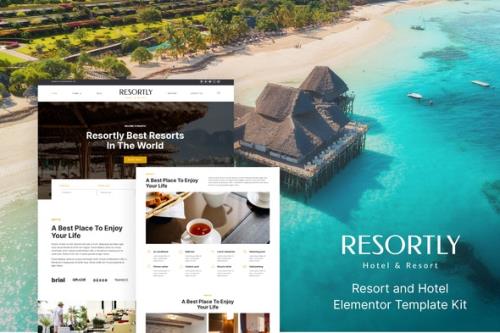 ThemeForest - Resortly v1.0.0 - Resort & Hotel Elementor Template Kit - 30048642