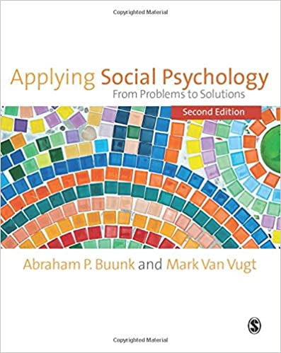 Applying Social Psychology: From Problems to Solutions