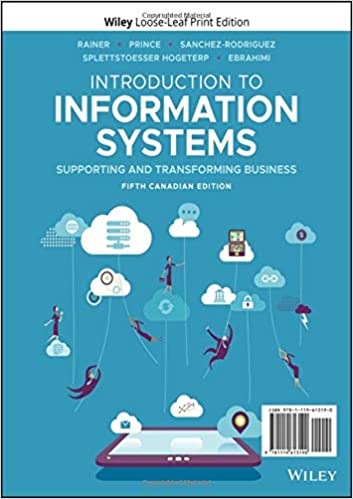 Introduction to Information Systems Ed 5