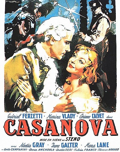 Приключения Джакомо Казановы / Le avventure di Giacomo Casanova (1955) DVDRip