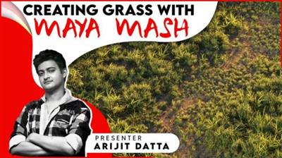 Maya Mash  Creating Realistic Grass Like a Pro
