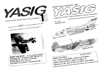 YASIG 1-2 (Yugoslav Aviation Special Interest Group)