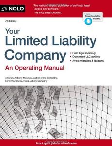 Your Limited Liability Company An Operating Manual, 7th Edition