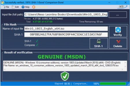 Windows and Office Genuine ISO Verifier 8.8.18.21